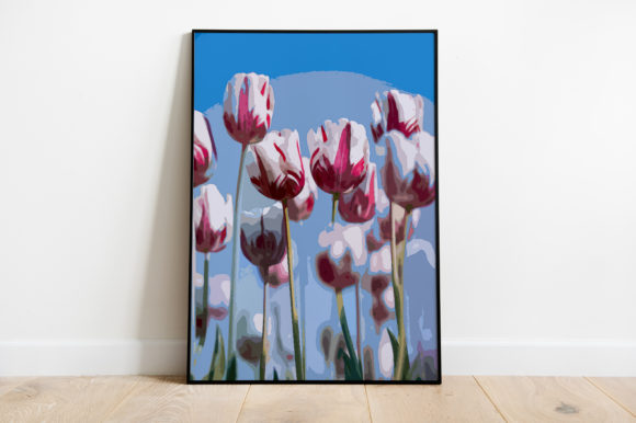 Tulip Flower Watercolor Illustrations: A Fresh Addition to Your Craft Kit