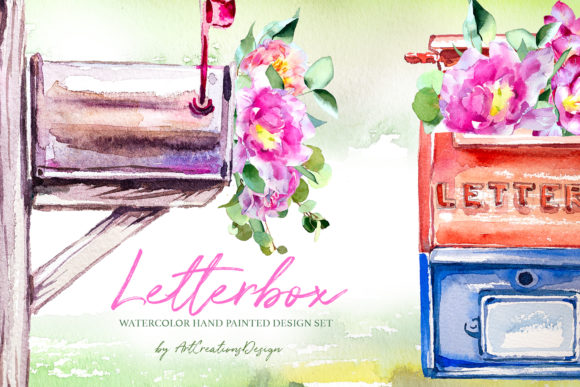 Watercolor Letterbox Design Set Review for Real Projects