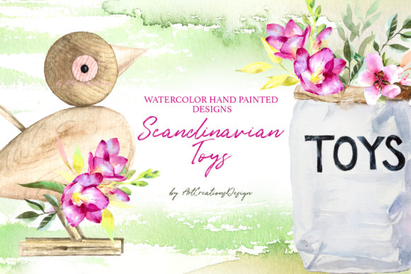 Watercolor Scandinavian Design Set Review for Real Projects
