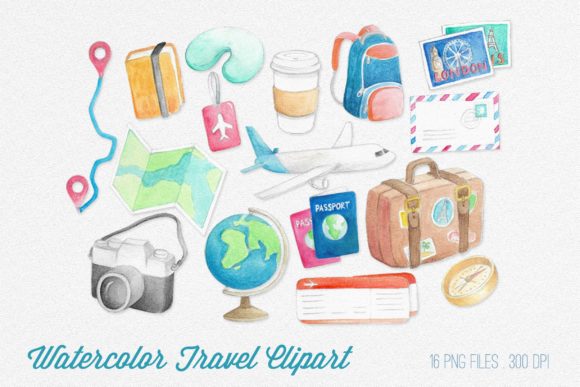Watercolor Travel Clipart: A Designer’s Real-World Evaluation
